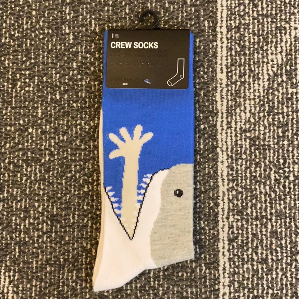 🆕5/$20🎉 F21 Shark Socks 🦈